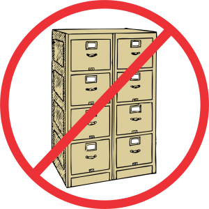 no filing cabinets document scanning services by Microcomsystems
